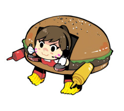 byronb:BurgR. Va inspired by the D.Va references coming from Wendy’s and Arby’s