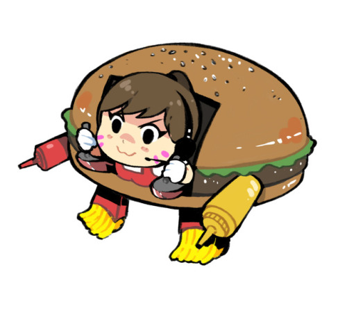 byronb - BurgR. Va inspired by the D.Va references coming from...