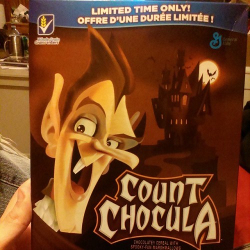 Back for a limited time! #Stoked #CountChocula #Limited Time #MouthGasm #FoodPorn