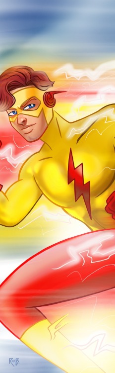 Kid-Flash commission!© DC Comics