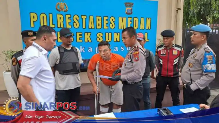 Unit Reskrim Polsek Medan Sunggal Berhasil Ringkus 4 Komplotan Curanmor