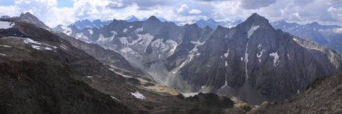Panorama of the Ecrins massif, French Alps by Dimitri Pronchenko Camera: Canon EOS 77D Lens: Canon 