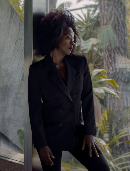 accras: Viola Davis in Porter Magazine