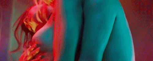 Charlize Theron ❤ Sofia Boutella Nude Lesbian Scenes