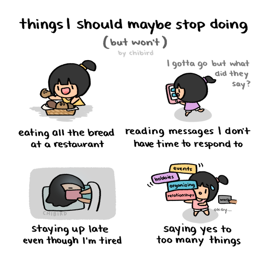 chibird: I love the bread too much. 🍞   Pre-order Loading Penguin Hugs | Instagram