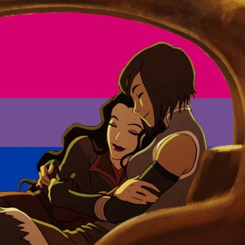 isnt-the-universe-beautiful: Korrasami + Bisexual Pride Flag