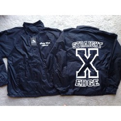 xstrongxmindsx:  Leftover windbreakers are now up for sale! Available sizes S-3XL. Pretty limited amounts. Preordered windbreakers will ship out this weekend!  www.xstrongmindsx.com #strongminds #straightedge #xvx #drugfree #thestraightedge