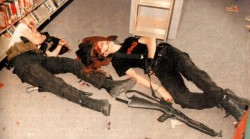 filicideandfascinations:  The bodies of Eric Harris and Dylan Klebold.