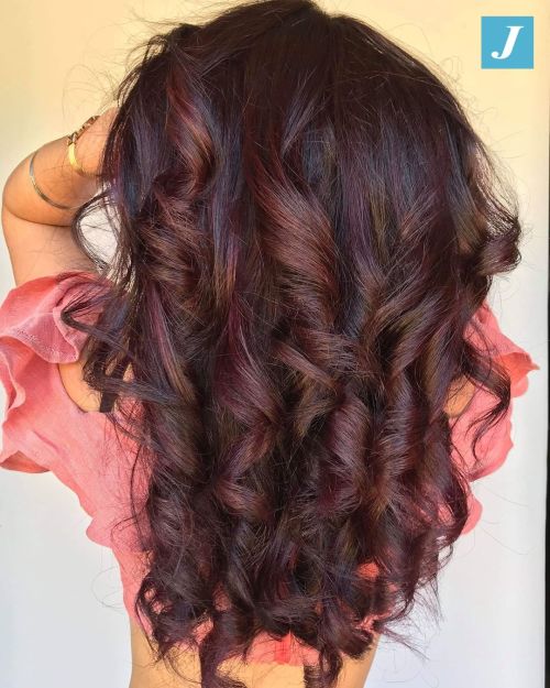 Red wine taste: Degradé Joelle.⠀⠀⠀⠀⠀⠀⠀⠀⠀ ⠀⠀⠀⠀⠀⠀⠀⠀⠀⠀ #hair #hairgoals #hairdressing #hairstyle