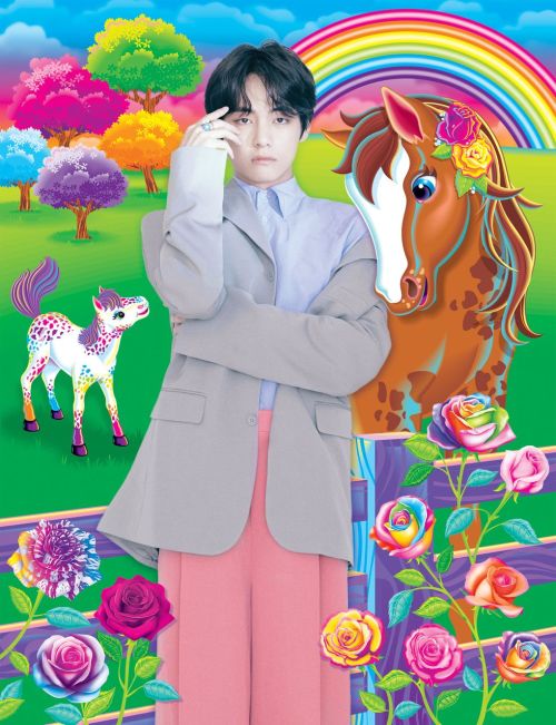 BTS X Lisa Frank X Virgil Abloh for PAPER Magazine