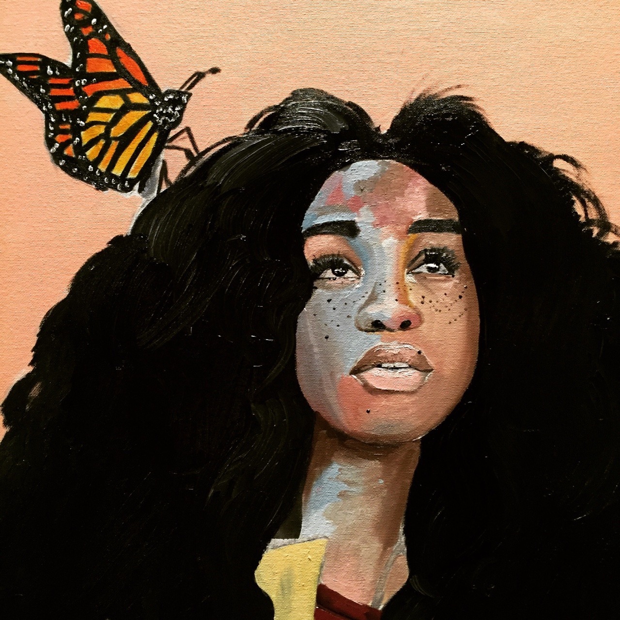 tirahmasu:  all of my paintings I’ve done for this month