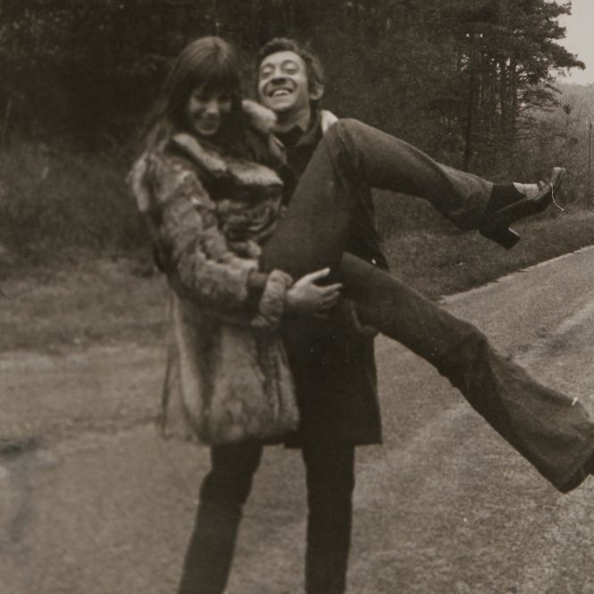 gueule-de-loupviolette:  Patrick Bertrand - Jane Birkin et Serge Gainsbourg (1970s).