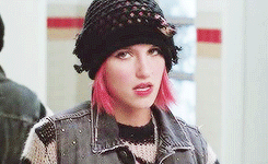 Dianna Agron + Pink Hair