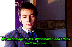 weeping-who-girl:Favorite Doctor Who Confidential Moments (7/?) Billie and David Becoming Cassandra