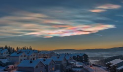 Night-shining clouds in Norway