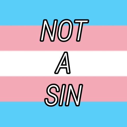 genderqueerpositivity:(Image description: six images with the trans flag as a background and text in