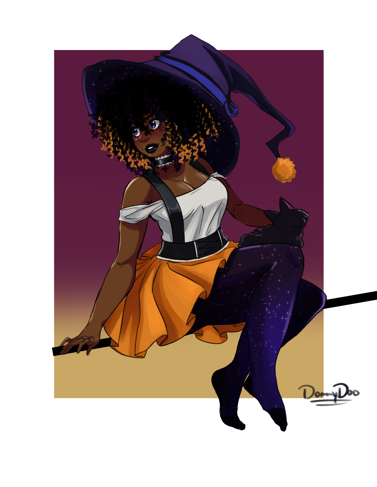 Aerodom — Blacktober 2022, Day 4: Witch!