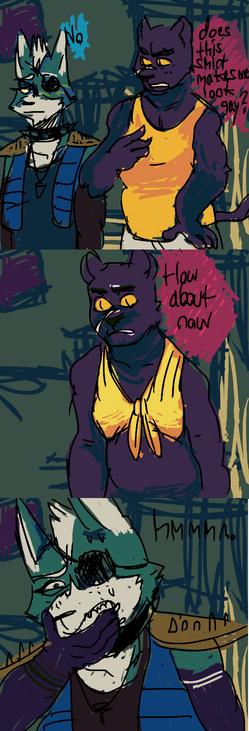 garyhugs:  God fucking DAMNIT panther