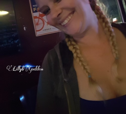 lillybgoddess:  Before and after Sunday football. I was asked what I was doing Sunday. I was watching football with my guys @lillybstag and @lillybbull . And today is Tuesday so….Titties are out. Have a Boobtastic day! 💋🤗  ~LillybGoddess  Like,