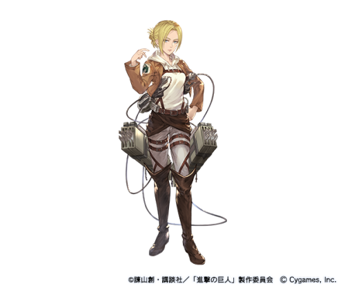 snkmerchandise: News: SnK x Granblue Fantasy “TITANIC YEAGER” Collaboration Original Release Date: December 8th to December 20th, 2017Retail Price: N/A Cygames’ mobile & web RPG Granblue Fantasy will feature a SnK collaboration in the upcoming