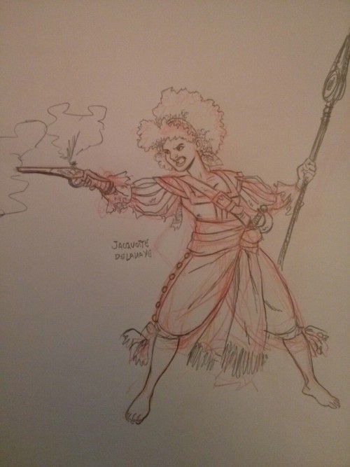 unatheblade:In honor of Black History Month, I’ve started sketching some intriguing figures from bla