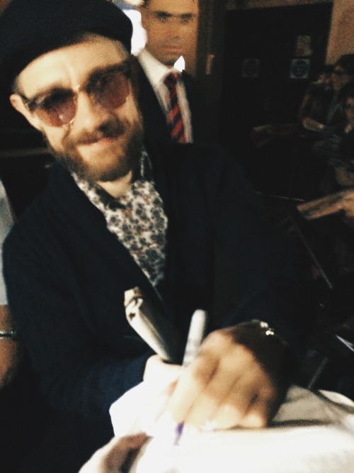 baskervilleshund: Martin at Stage door 26th August! He was so sweet and wonderful and OMG!!