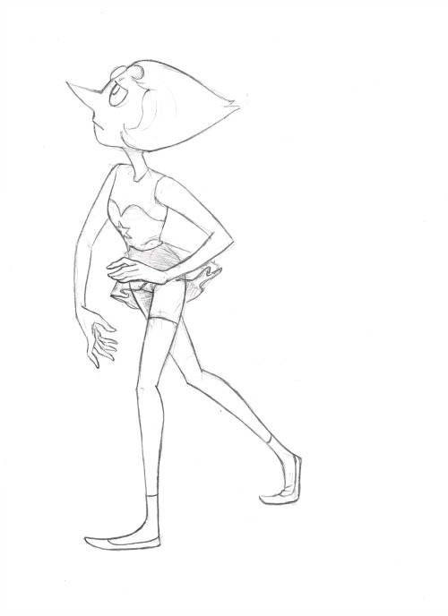 thebalaban:  And to supplement that comic, here is a drawing I did of Pearl for a friend.New Steven universe is amazing as ever! Enjoy 