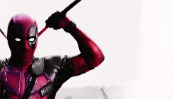 dracomartell:  Me? I’m Deadpool, “The Merc with a Mouth.” Good shots and bad