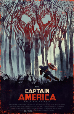 Thepostermovement:  Captain America: The First Avenger By Kevin Howdeshell