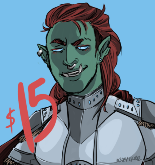 orcfvcker:portrait commissions are open !any character, any fandom! i’m open to anything!please send