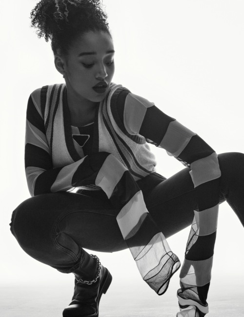 celebritiesofcolor: Amandla Stenberg for Interview Magazine