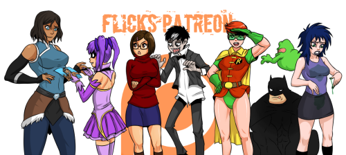 grimphantom:flick-the-thief:Head image for my patreon.patreon.com/flick    If we see more Kylie and Korra, that would be great to support :).  <3