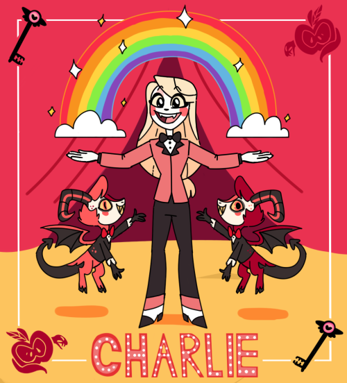 I Decided To Draw One Of Main Characters Of Hazbin Hotel Every Day. First Is Sweetheart Charlie UwU