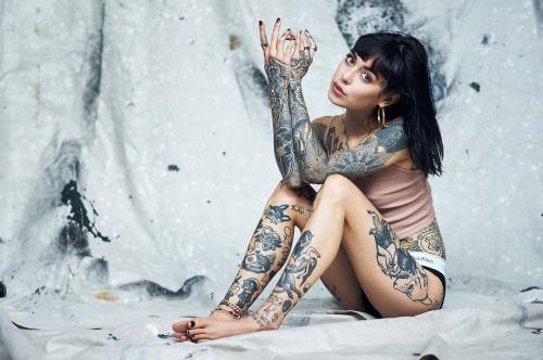 pixiesnows:  Hannah Snowdon for Inked Australia by    @giuseppedantesapienza  