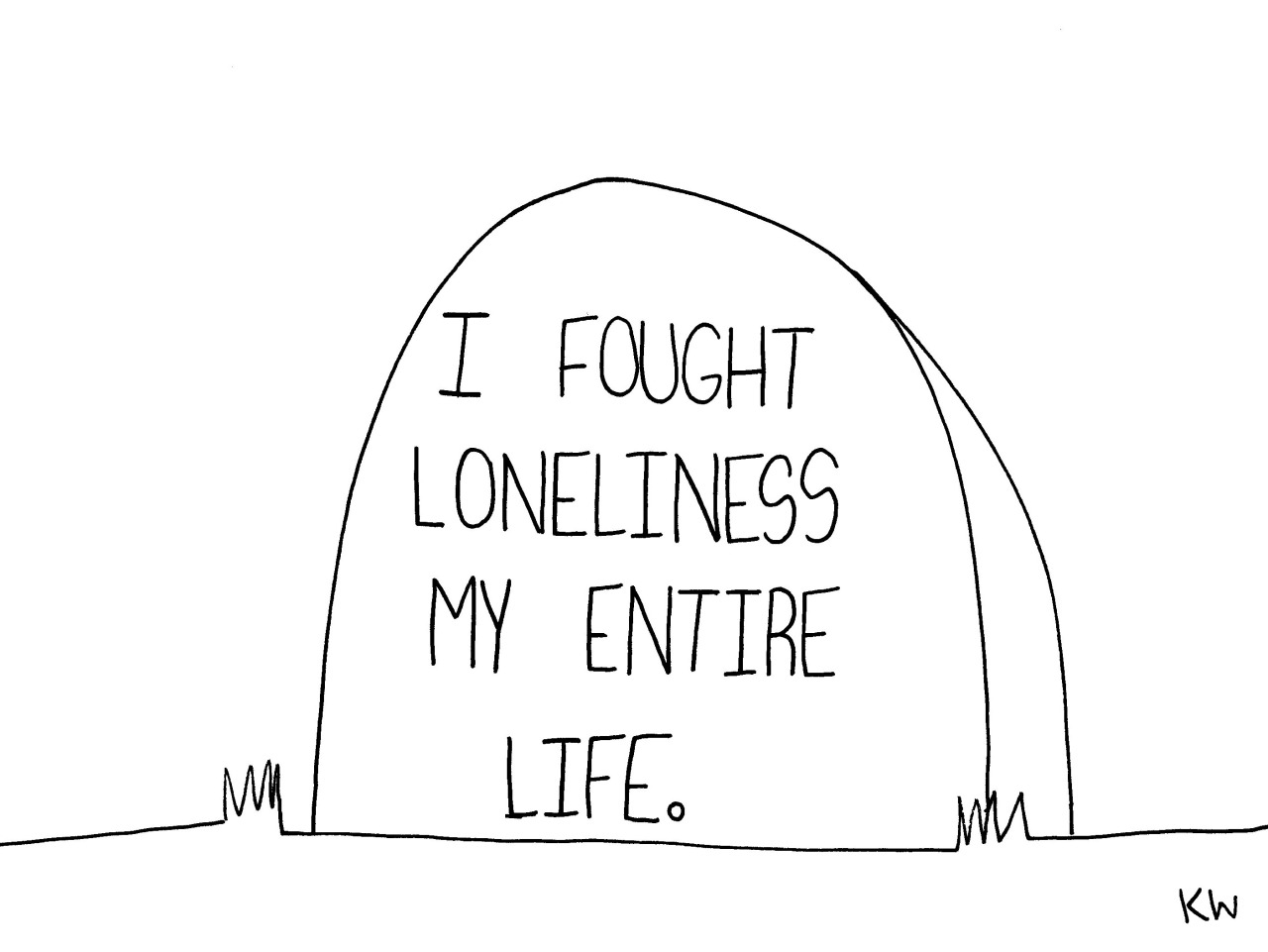 thecrazytowncomics:I Fought Loneliness