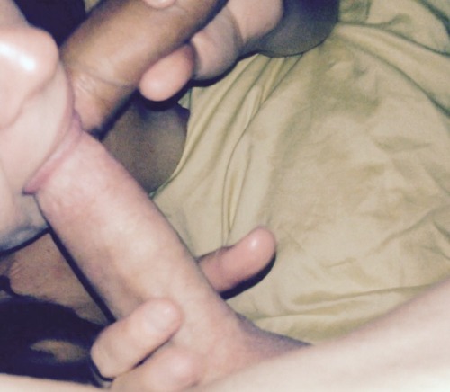 realhotwife88:  I came so hard with both their dicks in my face…..More cock please 💕 