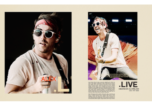 All Time Low Summer Sonic 2017 Magazine mockup (click for hd)