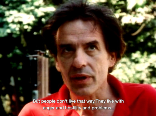 tarkovskologist: John Cassavetes on his characters from an interview featured in A Personal Journey 