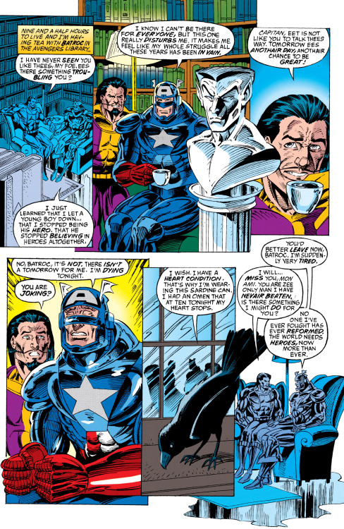 Captain America No. 443, 1995oh no I ship them for real :(