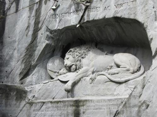 pompeivsmagnvs:Beautiful Switzerland. This memorial is for the mercenary soldiers from central Switz