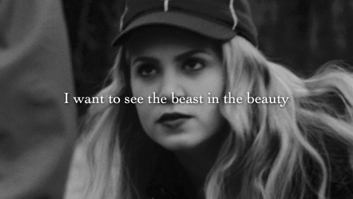 twilight-af: Why is it always the woman who has to see past the beast in the man? 