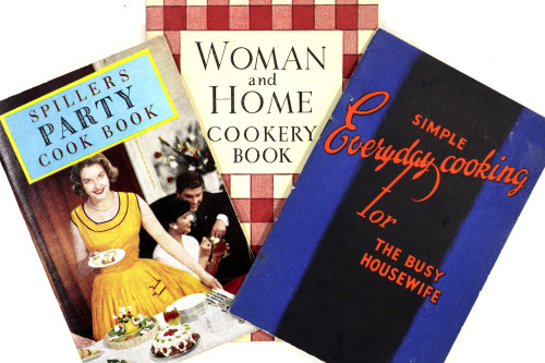 Vintage recipe booklets