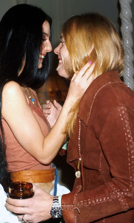 ivannacheri:Cher & Gregg Allman, 1977