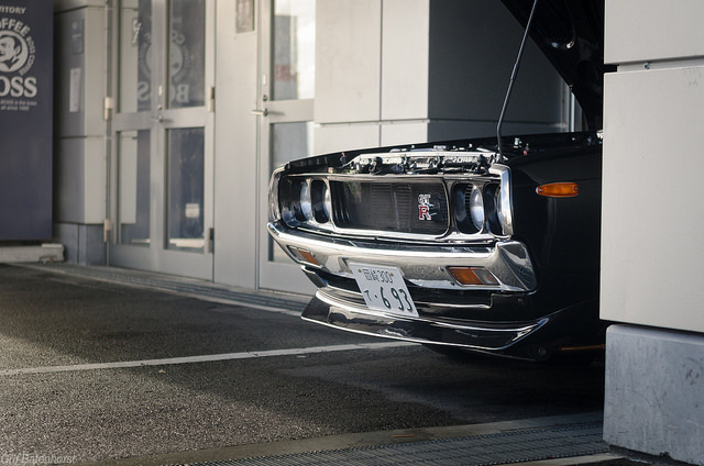 automotivated:  Ken and Mary in the paddock by Grif Batenhorst on Flickr.