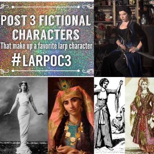 Doing the #larpoc3 for my @twin_mask_larp character Riada. Except&hellip;.. Riada isn’t ba