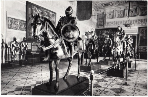  Hermitage during the Soviet period, 1974The exposition of the Knights’ Hall in the Hermitage 