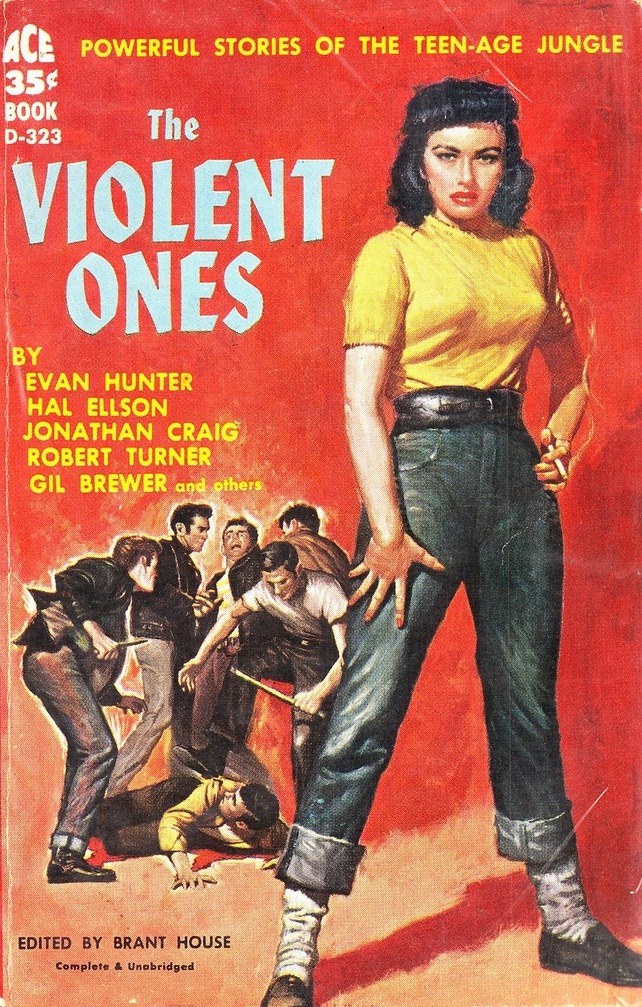 theniftyfifties:  &lsquo;The Violent Ones&rsquo; - 1950s pulp fiction 