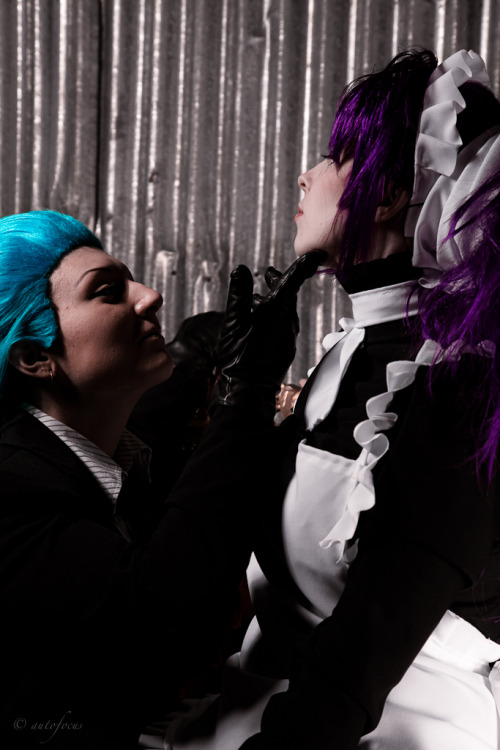 ~Maid & Butler ~Konfu as Hisoka (she´s awesome,right? best Hisoka I´ve ever seen!)Me as MachiPho