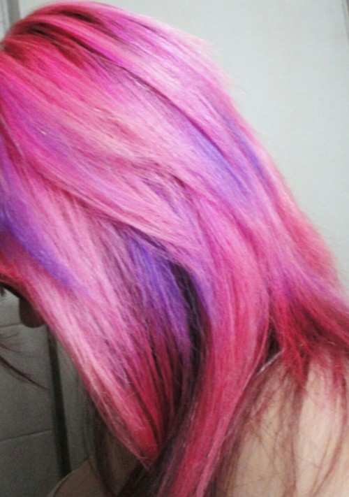 I’m going to be adding purple to my hair but I haven’t decided how to do it. What do you