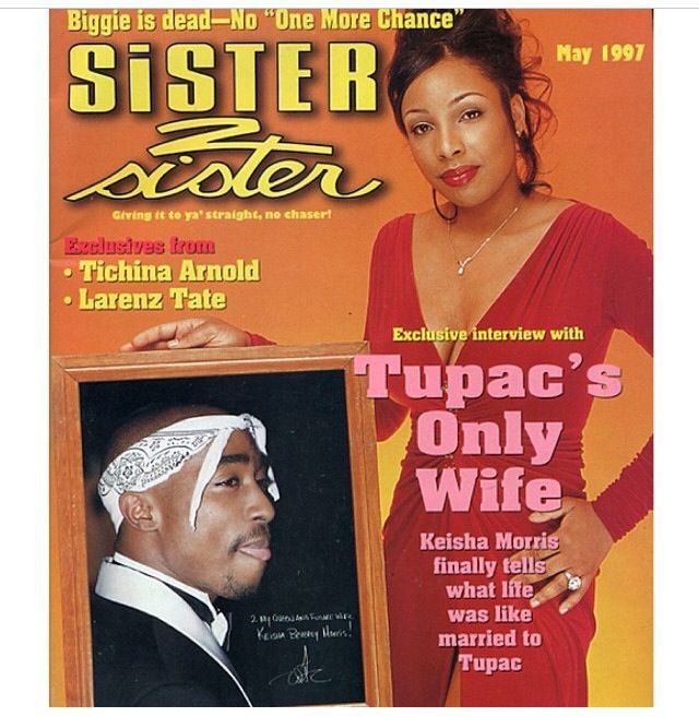 ambitiousgurl1: TUPAC ON THE MARRIAGE TO KEISHA MORRIS: “I’m a romantic and